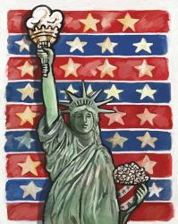 Popcorn Statue Of Liberty | Obraz na stenu