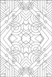 Pop Art Deco Panel 715 | Obraz na stenu