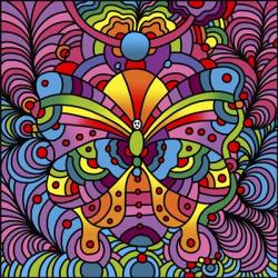 Pop Art Butterfly | Obraz na stenu