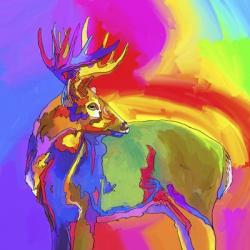 Pop Art - Deer 1 | Obraz na stenu
