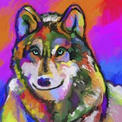 Pop Art - Wolf 1 | Obraz na stenu
