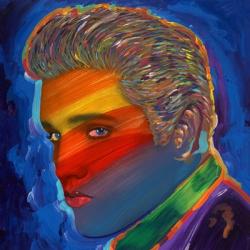 Elvis Rainbow | Obraz na stenu