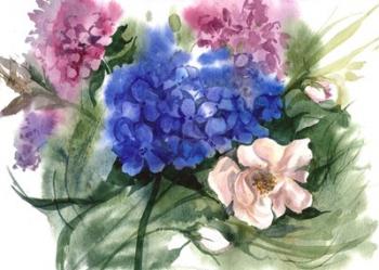 Watercolor Garden II | Obraz na stenu