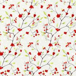 Red Berries Pattern | Obraz na stenu