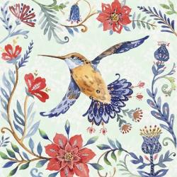 Birds and Flowers I | Obraz na stenu
