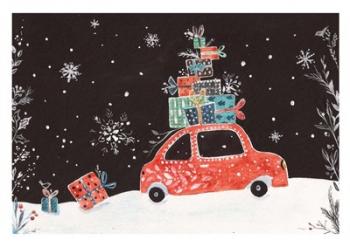 Christmas Car I | Obraz na stenu