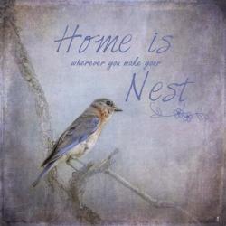 Home Is Wherever You Make Your Nest | Obraz na stenu