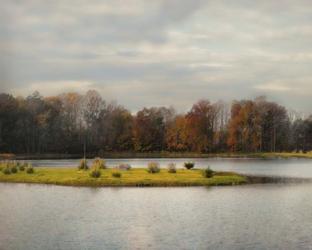 Autumn Rising At The Duck Pond | Obraz na stenu