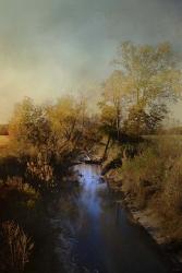 Blue Creek In Autumn | Obraz na stenu