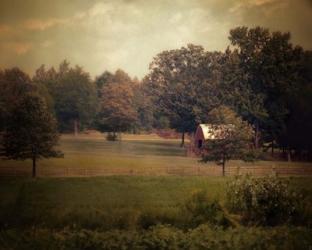 Red Roadside Barn | Obraz na stenu