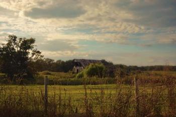 Rusty Barn At Sunset | Obraz na stenu