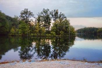 Sunset At Lake Graham 1 | Obraz na stenu