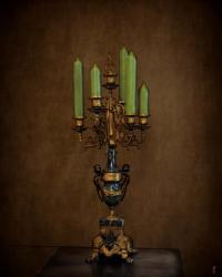 Candelabra Still Life | Obraz na stenu