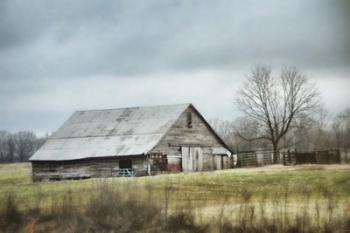An Old Gray Barn | Obraz na stenu
