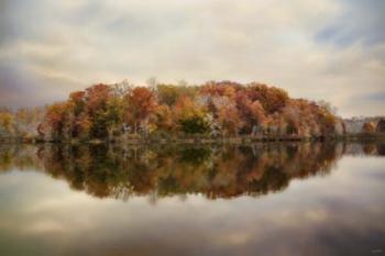 Autumn At Lake LaJoie 4 | Obraz na stenu