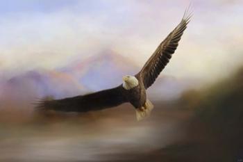Eagle At The Mountain | Obraz na stenu
