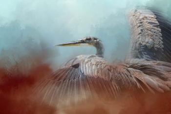 Emerging Heron | Obraz na stenu