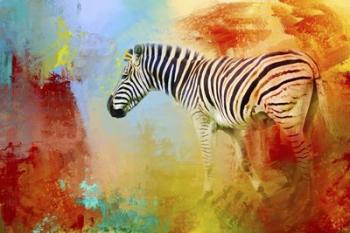 Colorful Expressions Zebra | Obraz na stenu