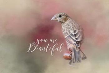 You Are Beautiful with words | Obraz na stenu