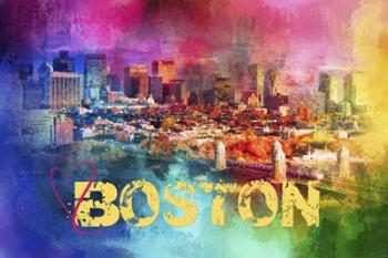 Sending Love To Boston | Obraz na stenu