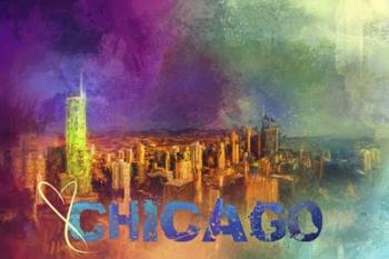 Sending Love To Chicago | Obraz na stenu
