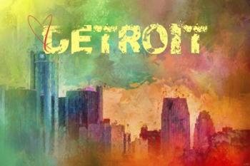 Sending Love To Detroit | Obraz na stenu