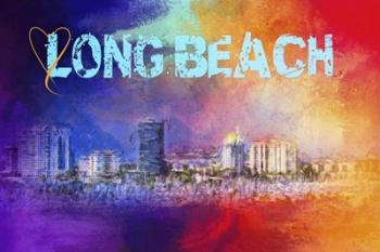Sending Love To Long Beach | Obraz na stenu