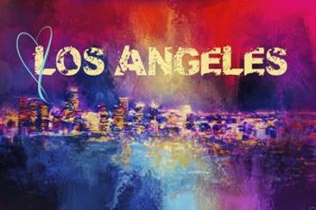 Sending Love To Los Angeles | Obraz na stenu