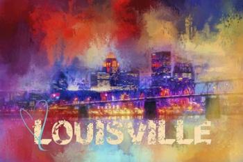 Sending Love To Louisville | Obraz na stenu