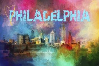 Sending Love To Philadelphia | Obraz na stenu