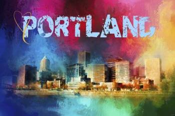 Sending Love To Portland | Obraz na stenu