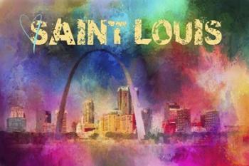 Sending Love To Saint Louis | Obraz na stenu