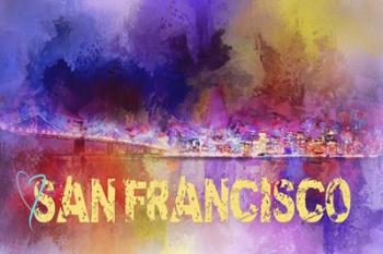 Sending Love To San Francisco | Obraz na stenu
