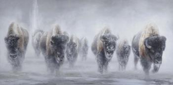Giants in the Mist II | Obraz na stenu