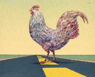 Crossing Chicken | Obraz na stenu