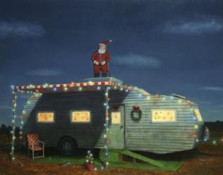 Trailer House Christmas | Obraz na stenu