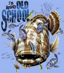 Old School Grouper | Obraz na stenu