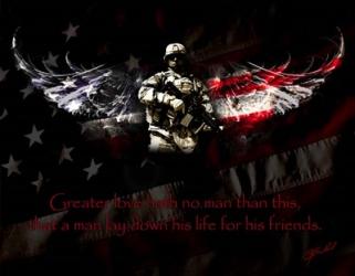 American Soldier | Obraz na stenu