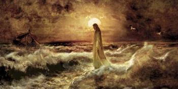 Christ On Water | Obraz na stenu