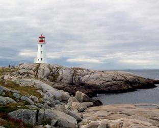 Peggy's Cove Lighthouse | Obraz na stenu