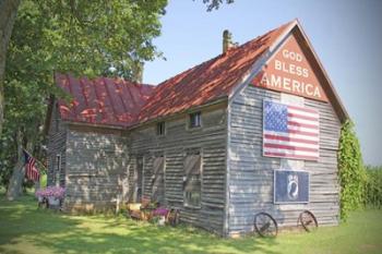 God Bless America House | Obraz na stenu