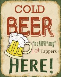 Cold Beer Sign | Obraz na stenu