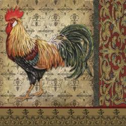 Vintage Rooster II | Obraz na stenu