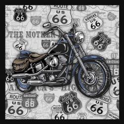 Vintage Motorcycles on Route 66-3 | Obraz na stenu