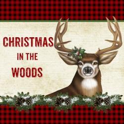 Christmas in the Woods - Deer | Obraz na stenu