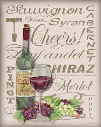 Cheers Wine Art - White | Obraz na stenu