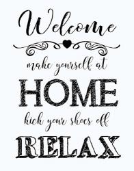 Welcome Home - White | Obraz na stenu