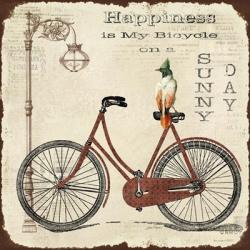 Happiness is My Bicycle | Obraz na stenu