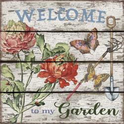 Country Garden Sign - B | Obraz na stenu