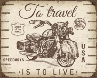 Vintage Motorcycle Mancave - A | Obraz na stenu